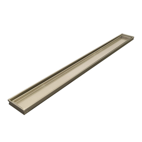 36 Inch Tile Insert Linear Drains, ARDEX TLT Linear Drains for Mud Bed Installations