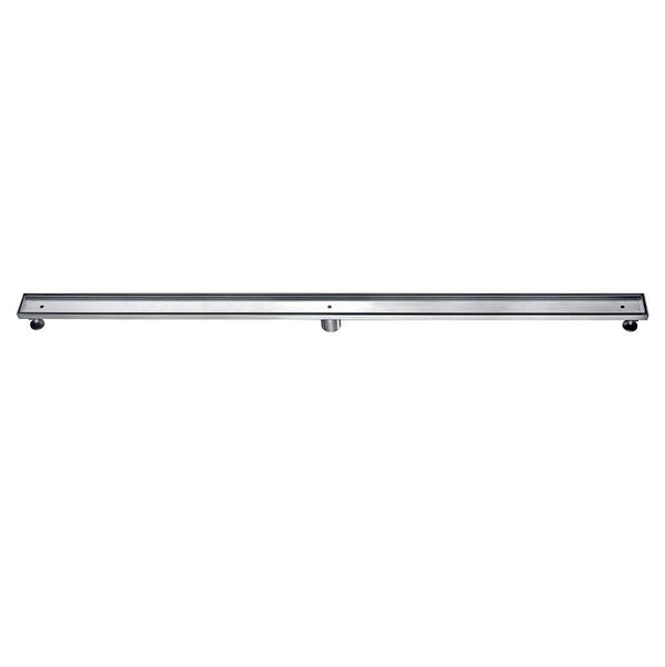 59 Inch Tile Insert Linear Drain with Adjustable Leveling Feet