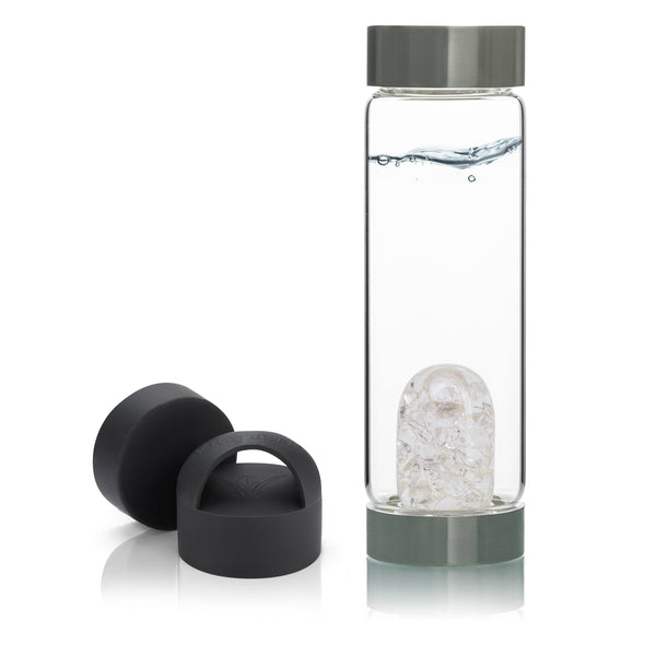 VitaJuwel ViA Gem-Water Bottle with GemPod and Loop Caps