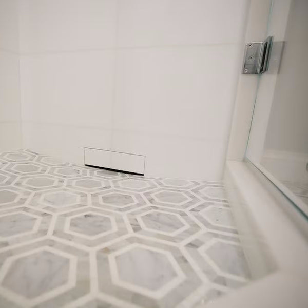 Linear Wall Drain – Invisible Wall Recessed Linear Shower Drain | Drains Unlimited