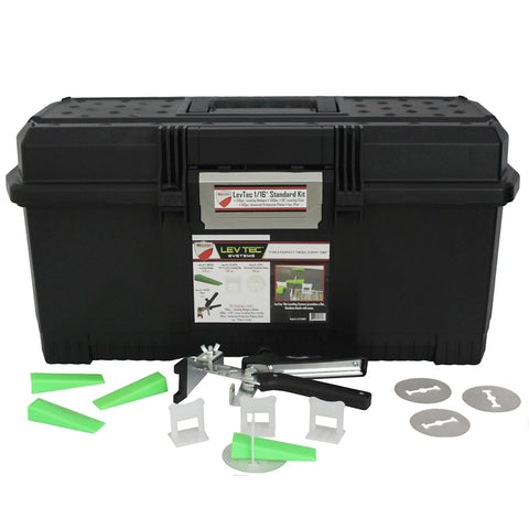 LevTec Lippage Control Tile Leveling System Standard Kits